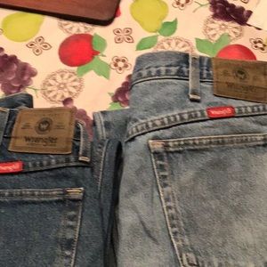 Men’s bundle (2pr) of Wrangler Jean Work Sz 36x32